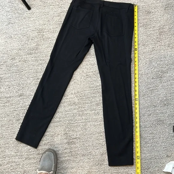 Paige sequined front black pant. - Picture 9 of 13